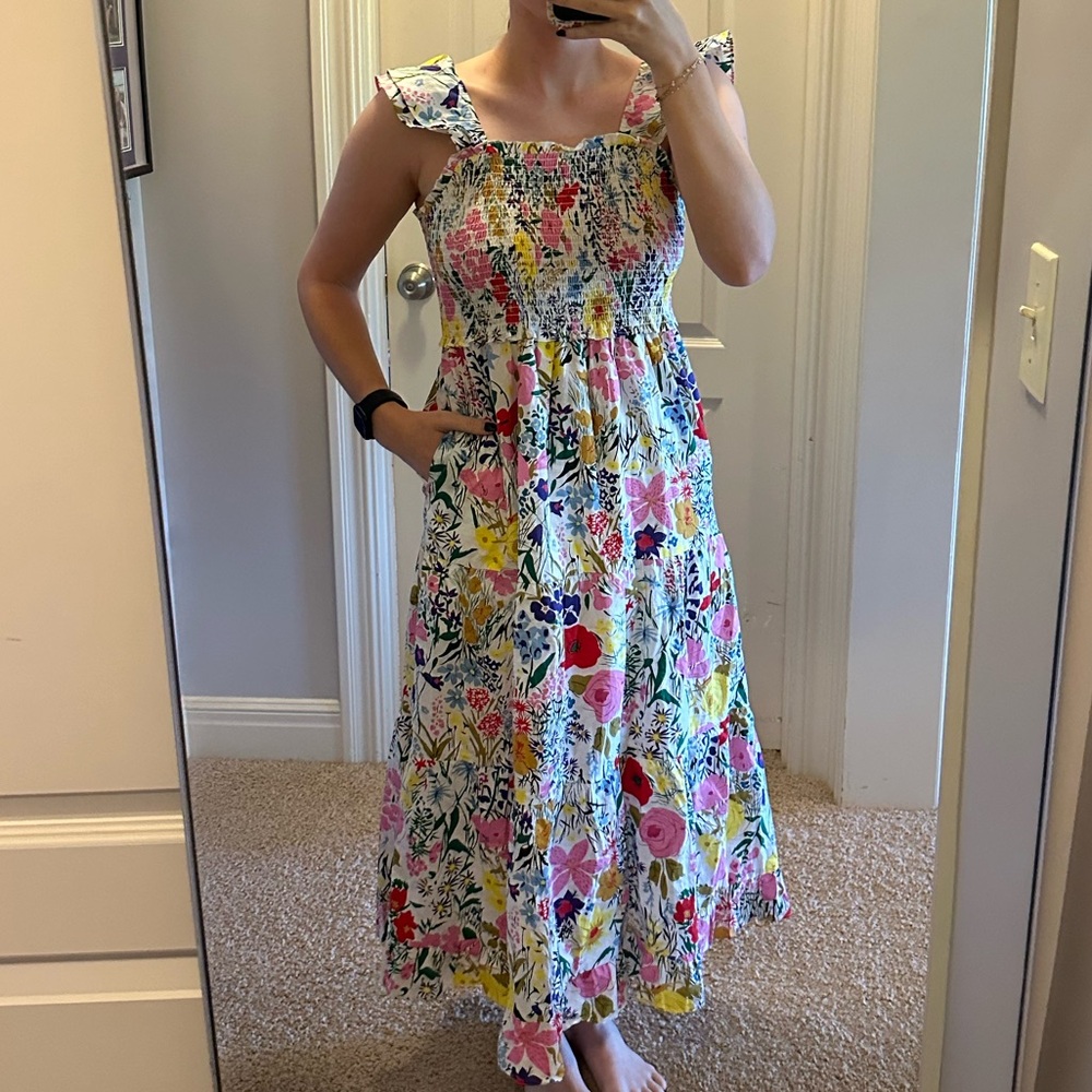 Floral Colorful Maxi Dress